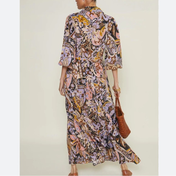 RIXO Multicolor Floral Maxi Dress - Picture 5 of 14